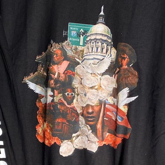 YRN Yung Rich Nation NWT long sleeves tee 2X - Picture 3 of 8